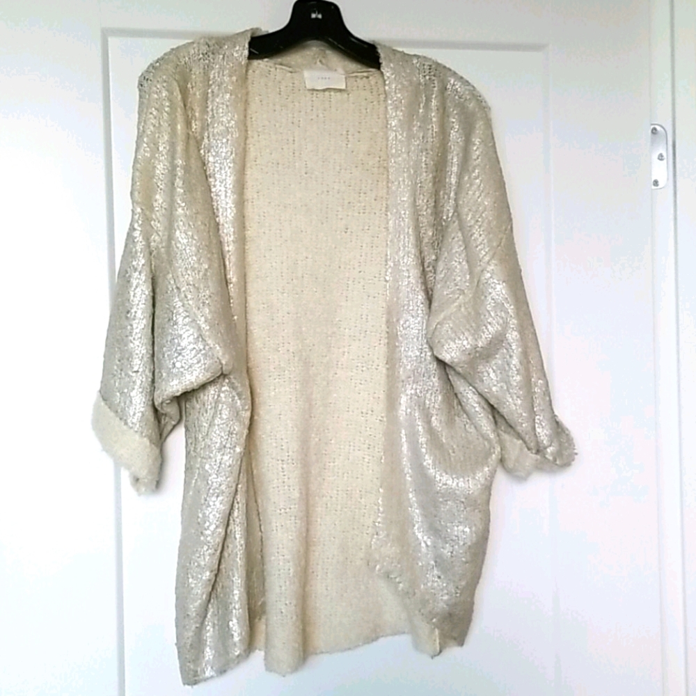 Lush Sequined Shimmer Cardigan Size S/M